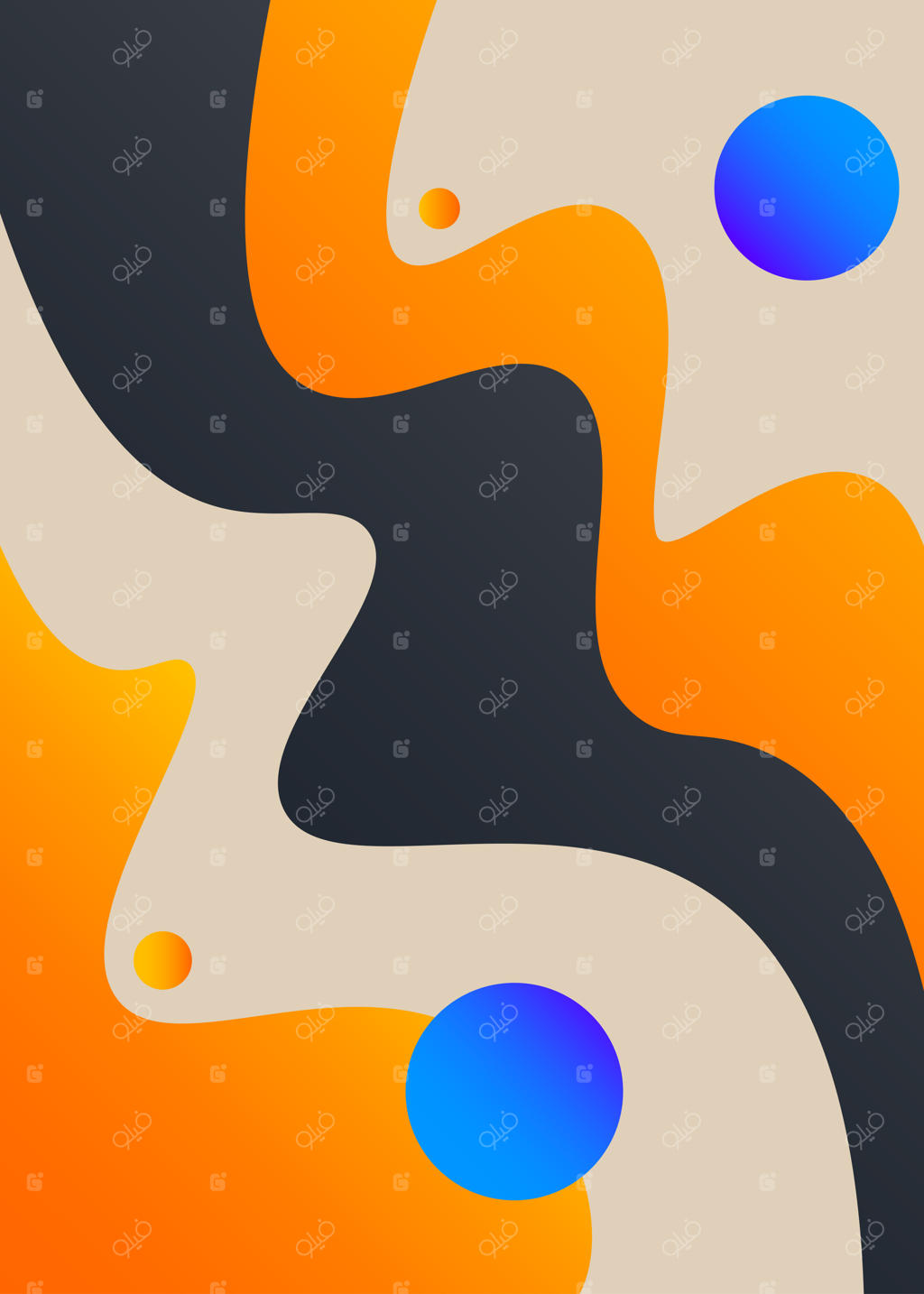 بهترین پس‌زمینه انتزاعی مناسب برای طراحی