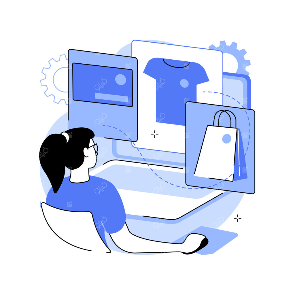 تصویر سازی انتزاعی از برندینگ شرکت