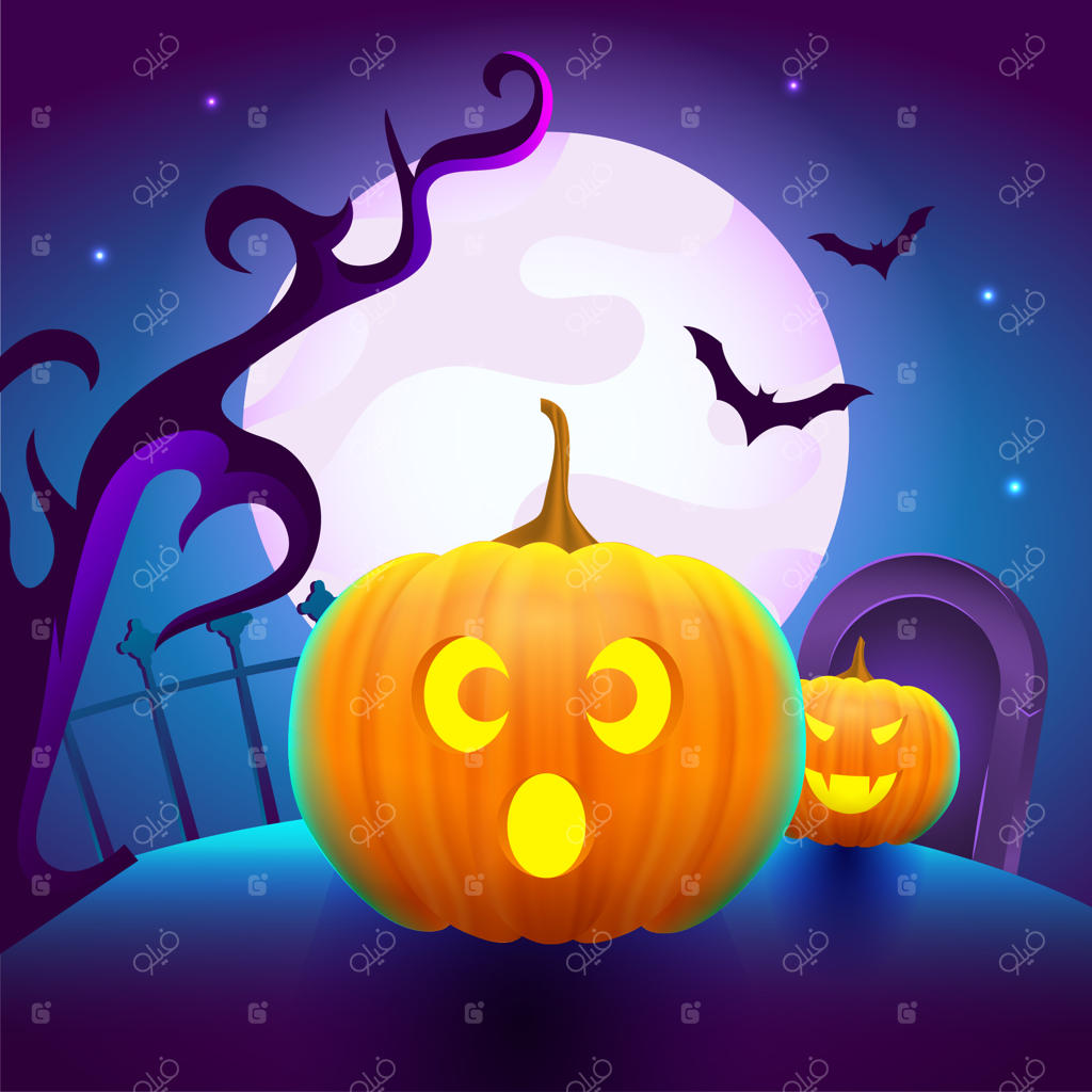 تصویرسازی واقعی برای جشن هالووین