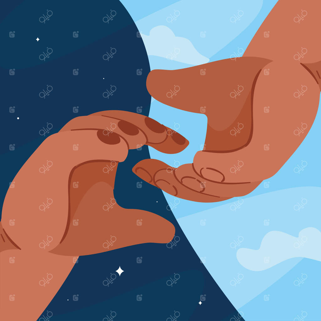 عشق آفریقایی: دستان در تماس