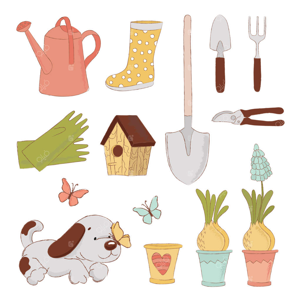 لوازم باغبانی: مجموعه تصاویر بهاری