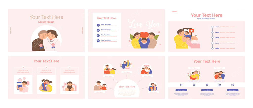 ماه خانواده: کسانی که والدین خود را ارج می‌نهند و فرزندانشان را دوست دارند. مجموعه قالب بروشور و جزوه اینترنتی.