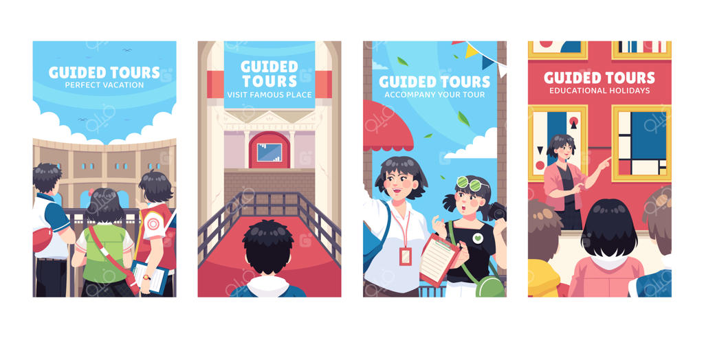 طراحی الگوی تورهای راهنما با دست