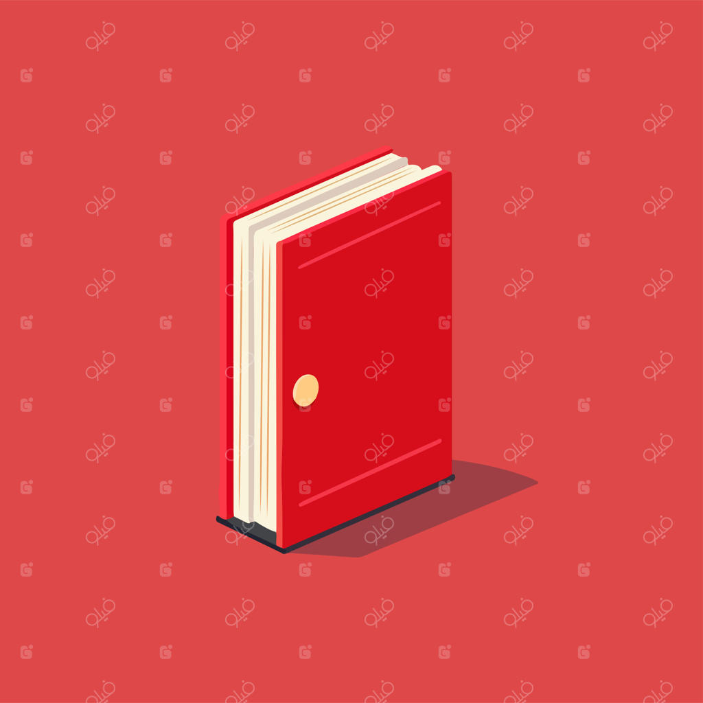 تصویرسازی وکتور کتاب