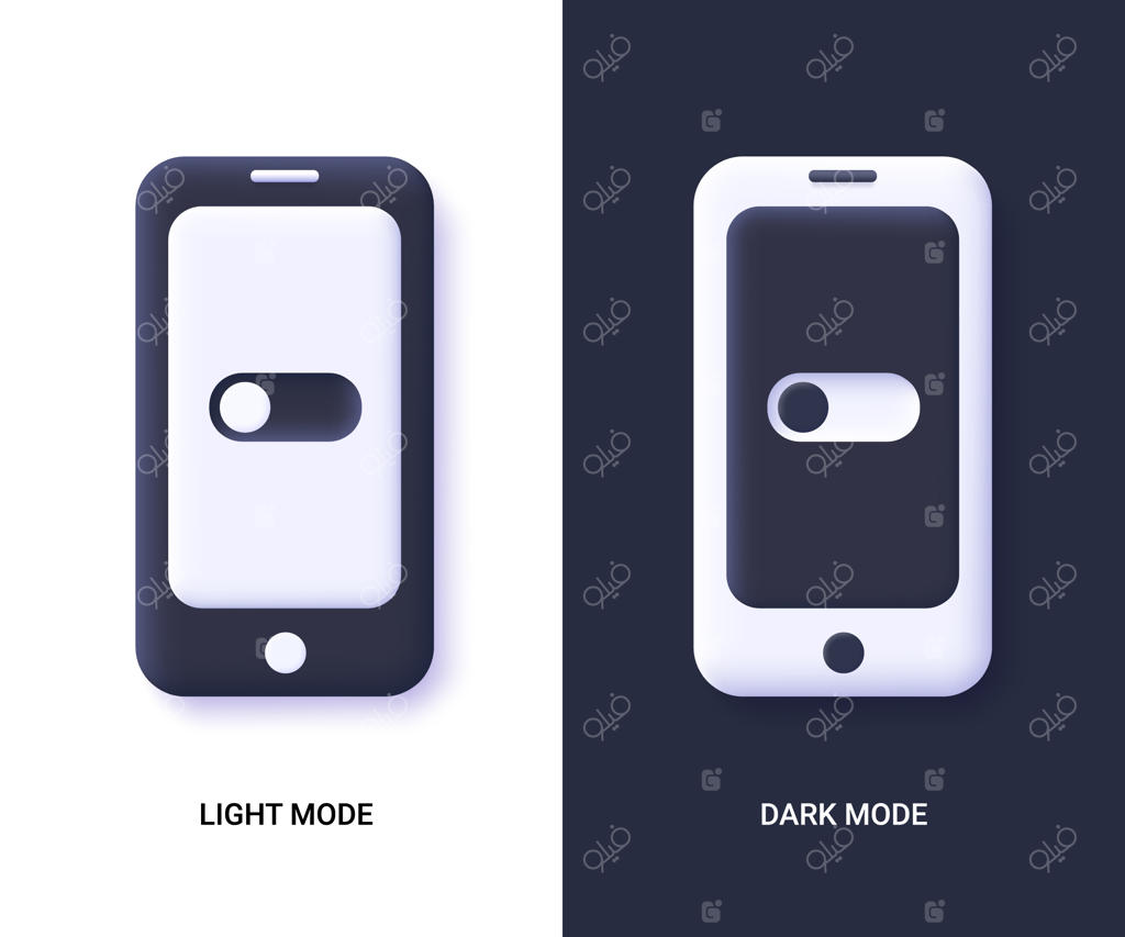 گوشی‌های موبایل با دکمه تغییر حالت تیره و روشن صفحه نمایش