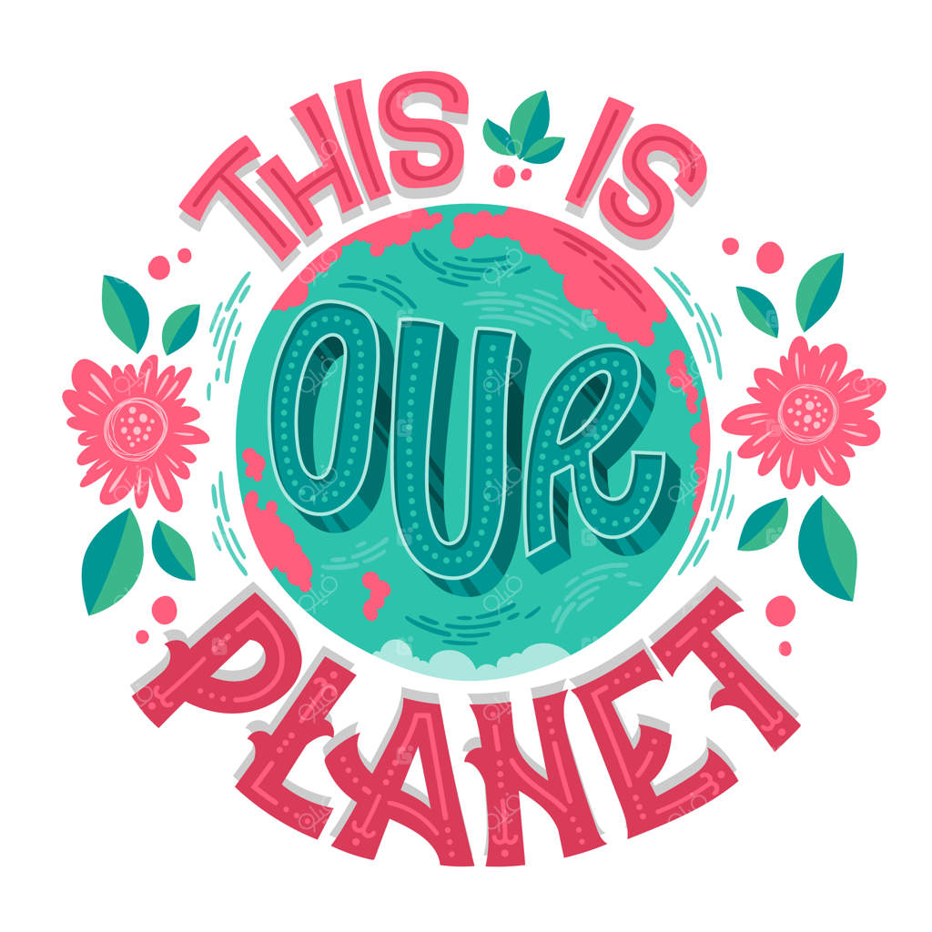 طراحی زیبای اکولترینگ، مناسب برای هر هدف - این سیاره متعلق به ماست.