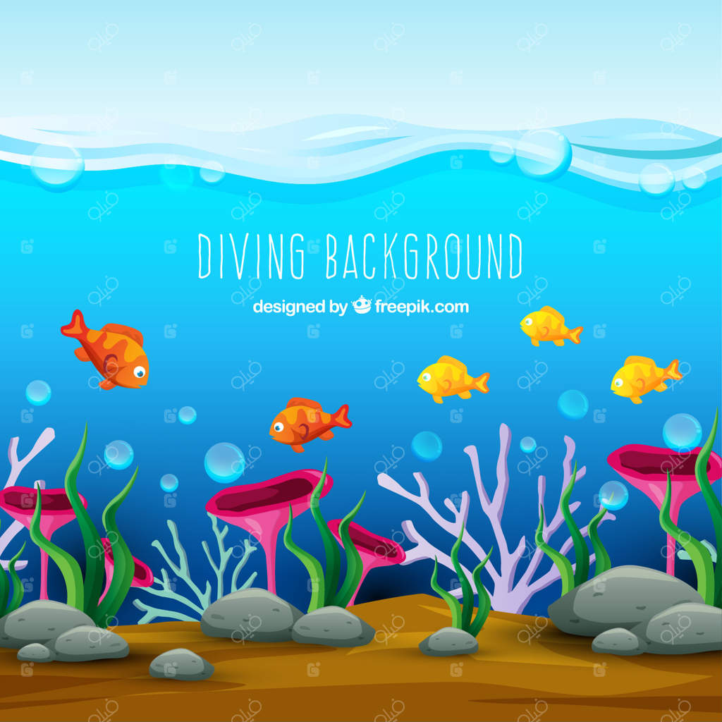 زندگی زیر دریا