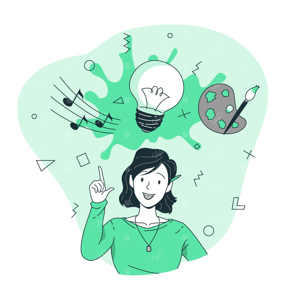 تصویرگری مفهومی تفکر خلاق