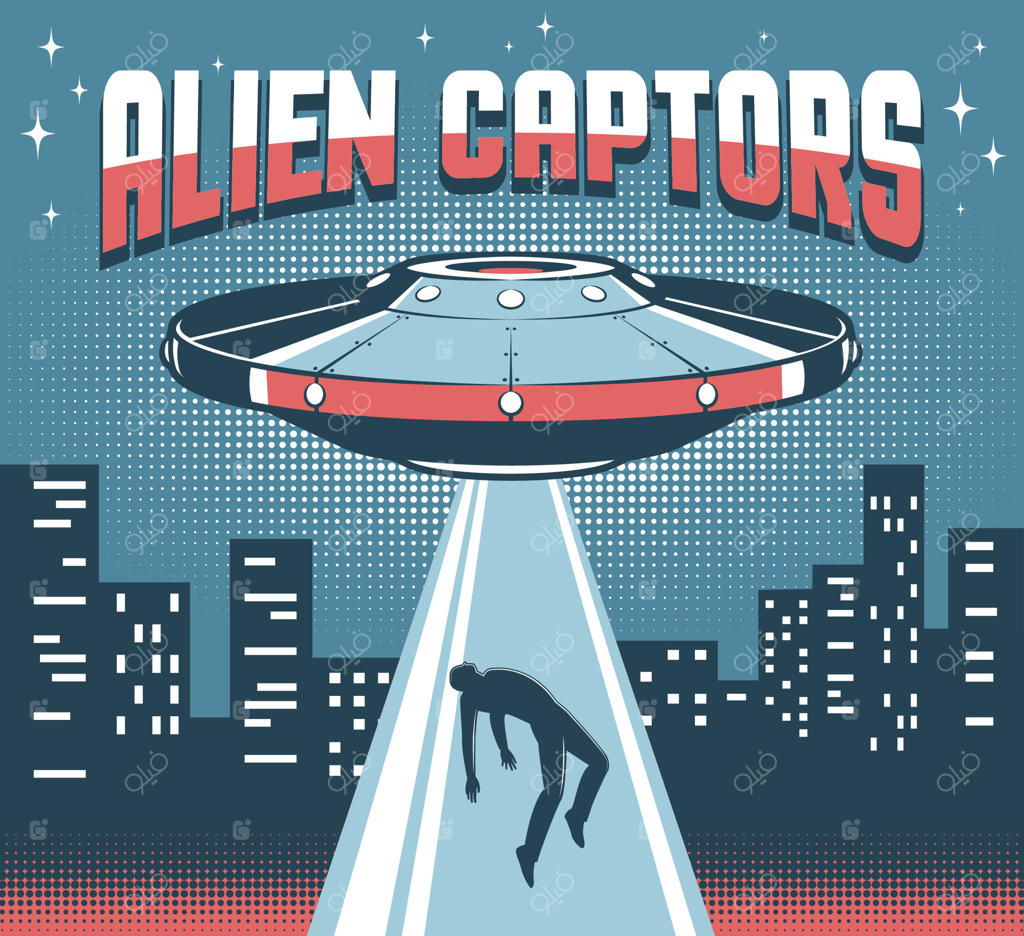 بشقاب‌پرنده بر فراز شهر، مردی را با پرتو نور ربود.