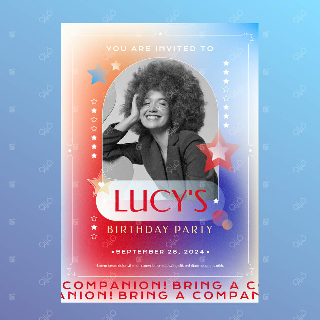 پترن کارت تبریک تولد