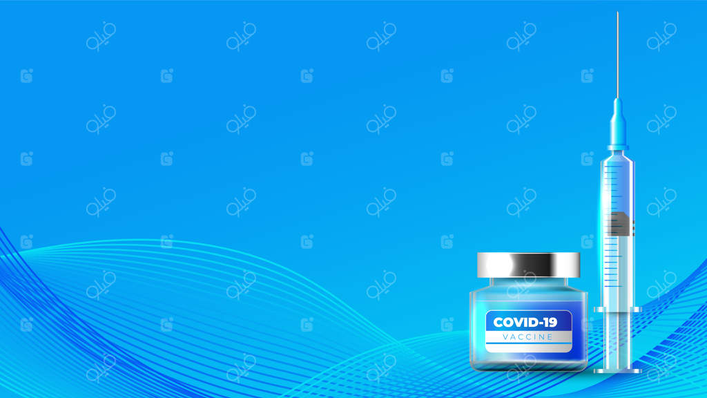 زمینه واکسیناسیون کرونا با سرنگ