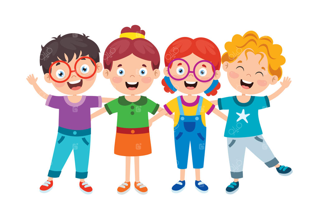 کودکان شاد در حال بازی و سرگرمی