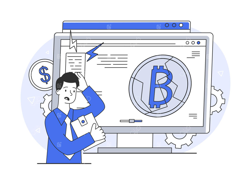 ناامیدی از سقوط بیت کوین