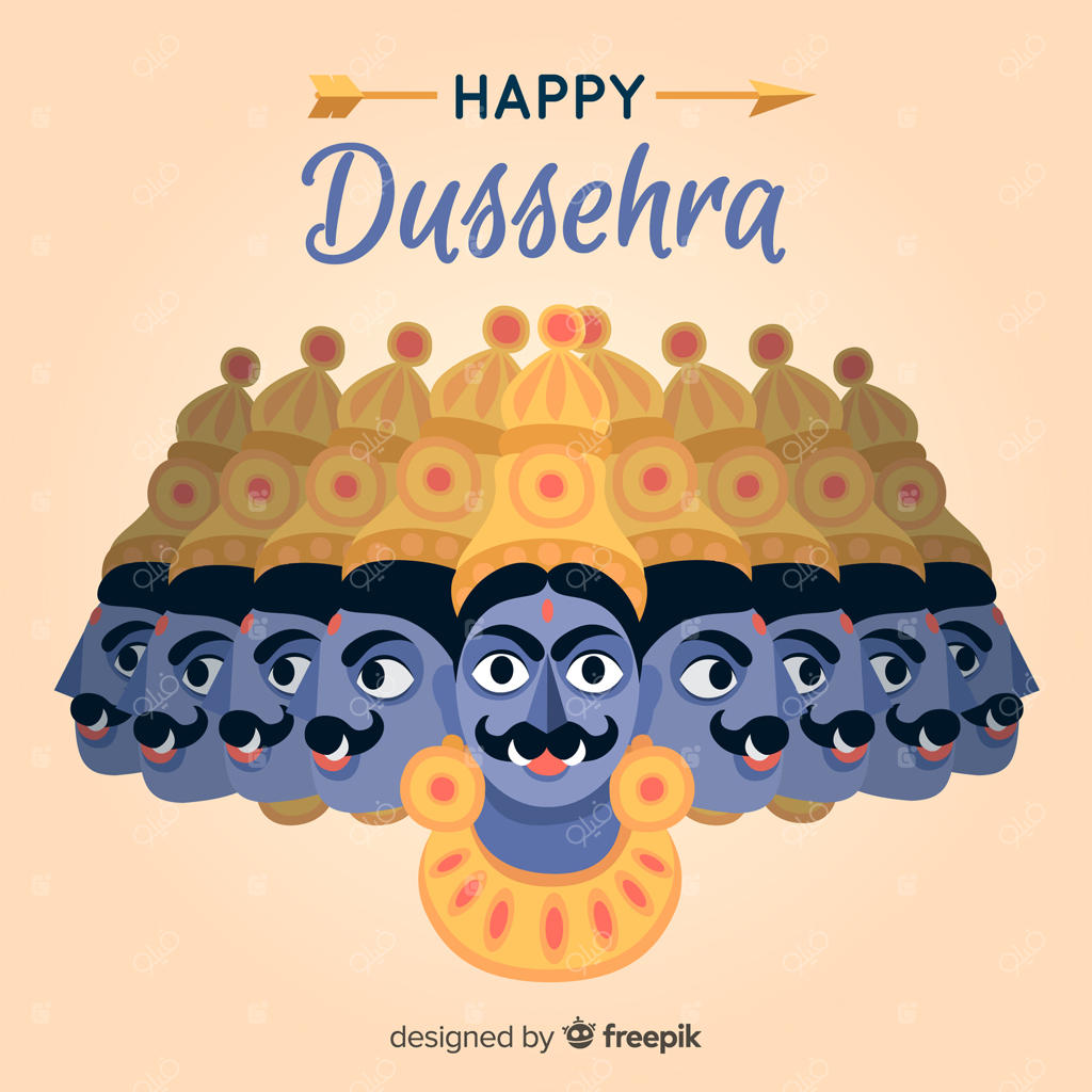 پس‌زمینه دست‌ساز جشن دوسهرا مبارک