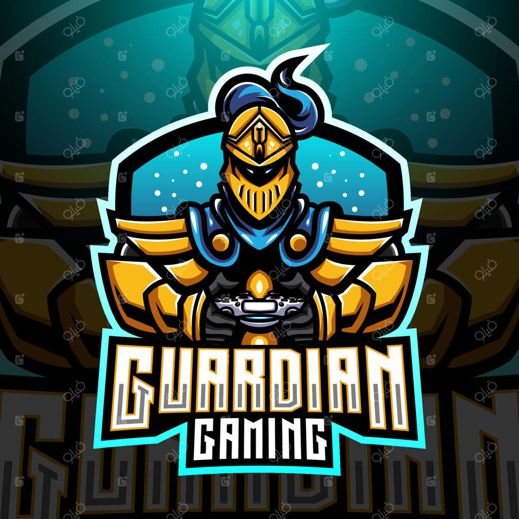 طراحی لوگوی نگهبان گیمینگ و ورزش‌های الکترونیک