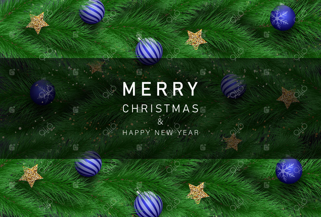 پس‌زمینه‌ تبریک جشن کریسمس و سال نو مبارک