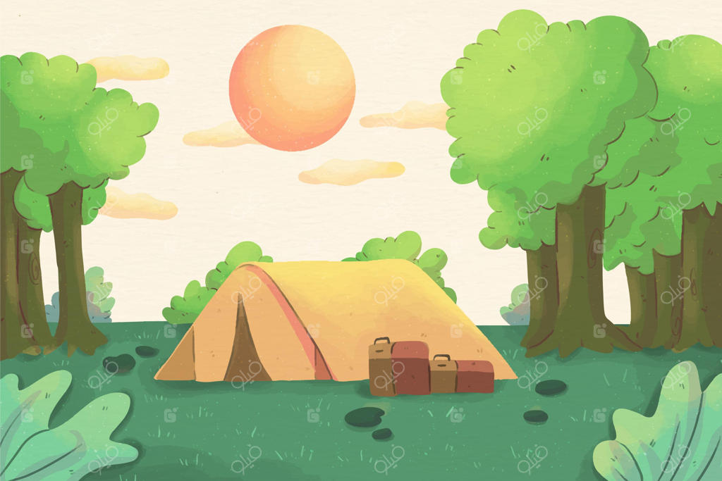 چشم‌انداز محوطه کمپینگ