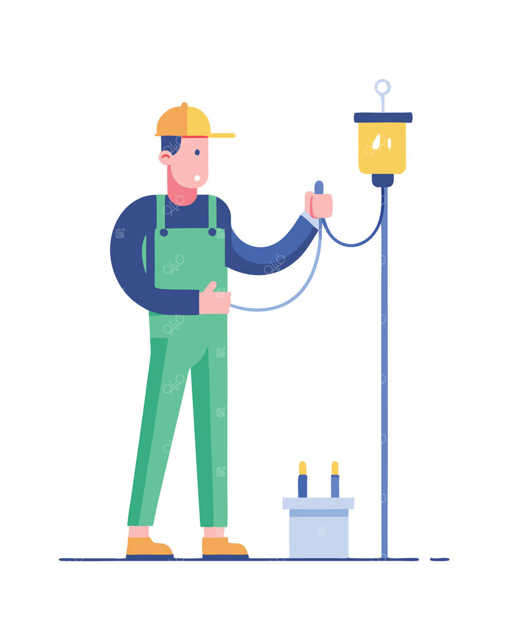 نصب و تنظیم چراغ باغ توسط برقکار