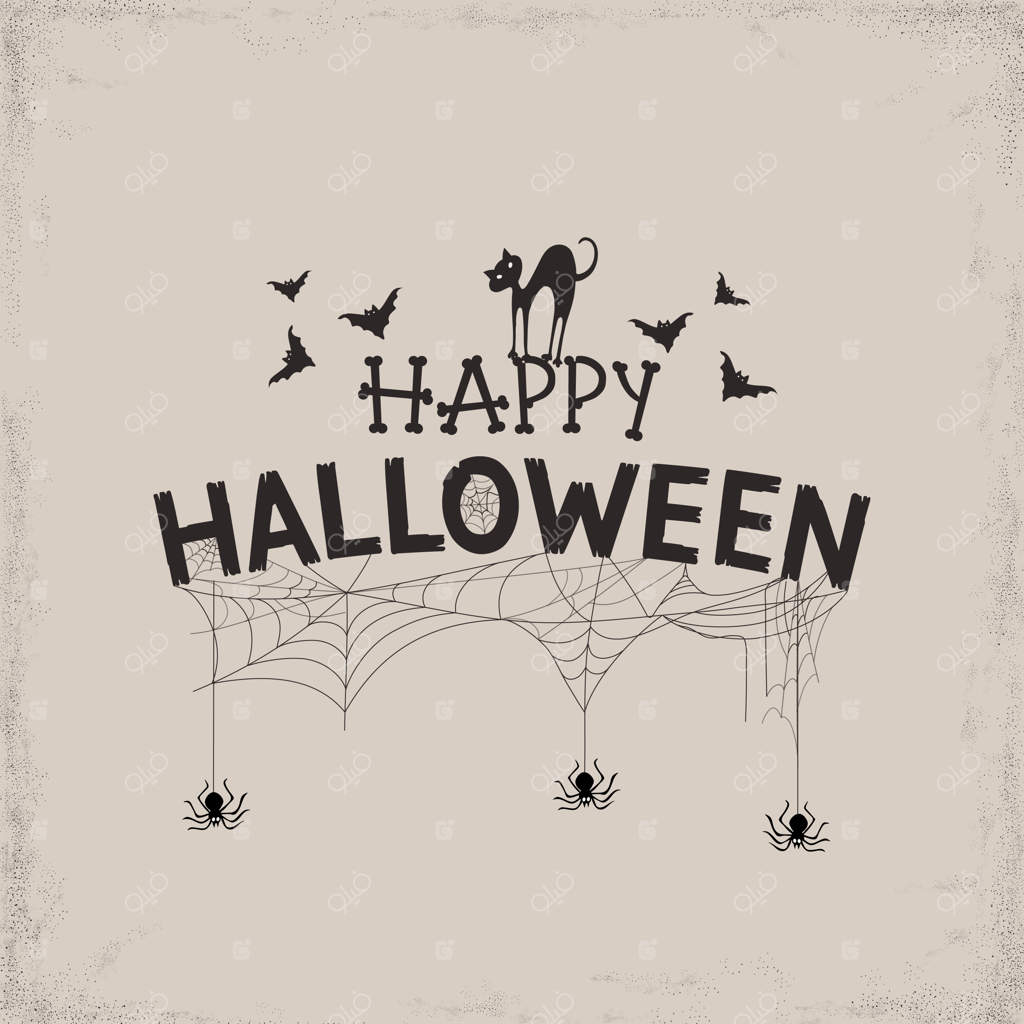 حروف‌نگاری هالووین مبارک