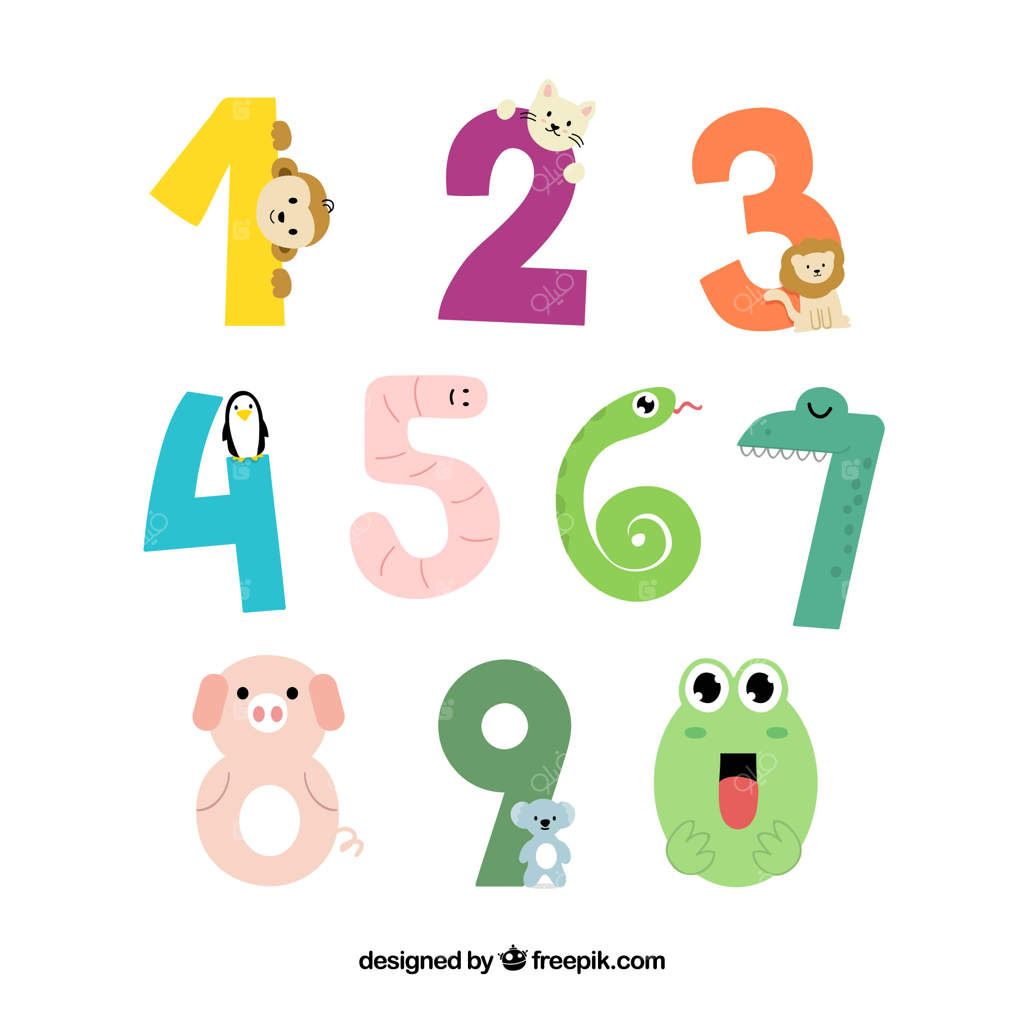 مجموعه شماره کارتونی با شخصیت‌ها