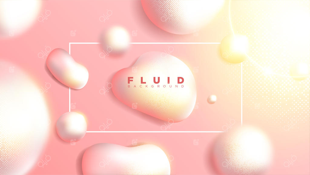 طراحی پس‌زمینه مایع و انتزاعی