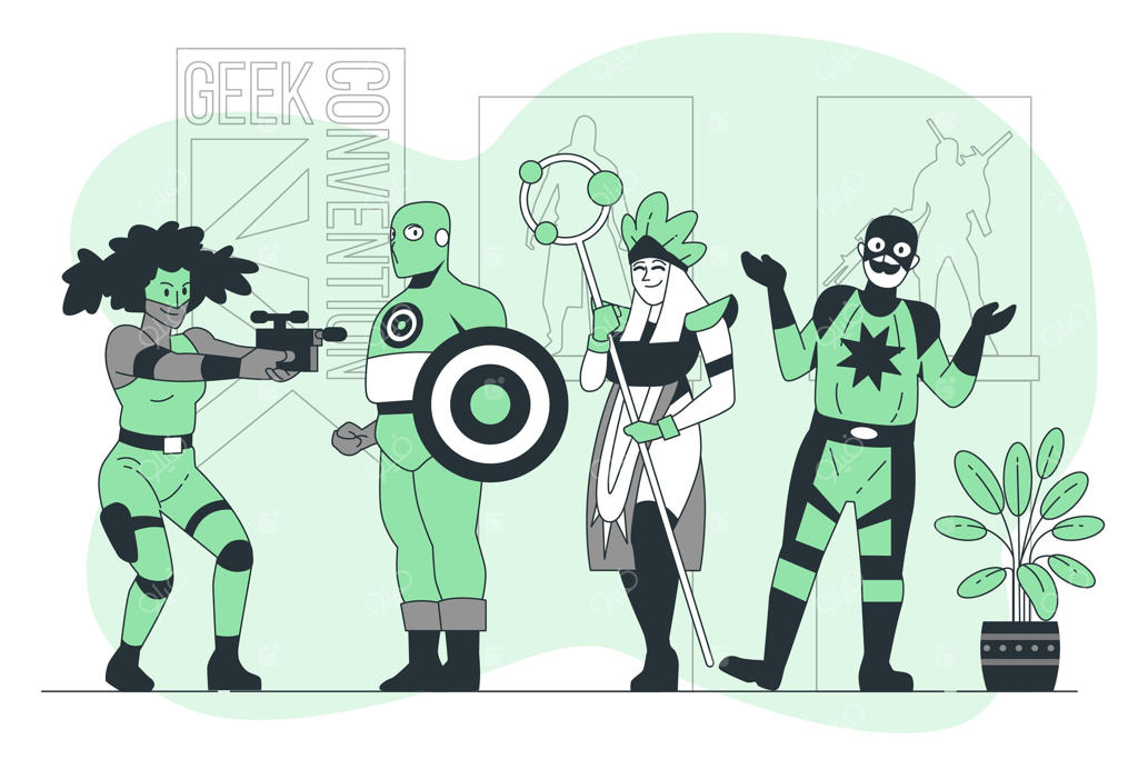 ایده‌ی تصویری همایش علاقه‌مندان به فناوری و علم