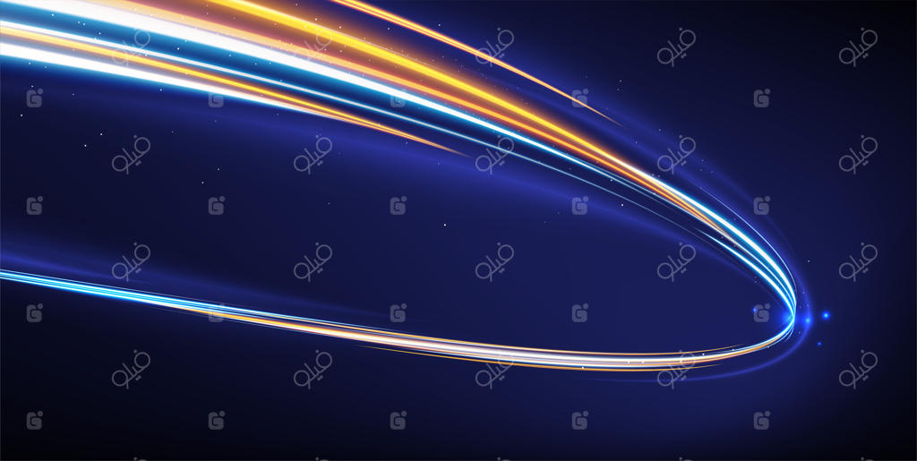 اثر رد نور با استفاده از شاتر آهسته