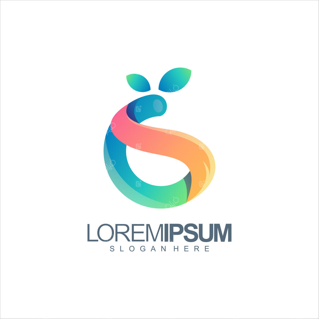 لوگوی برگ با حرف G