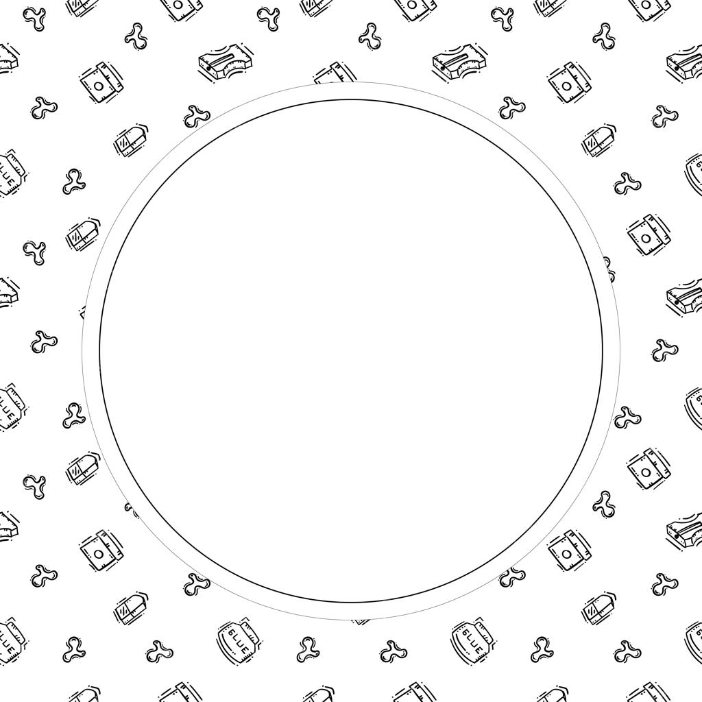 قاب ابزار هنری با طرح دستی و سبک دودل