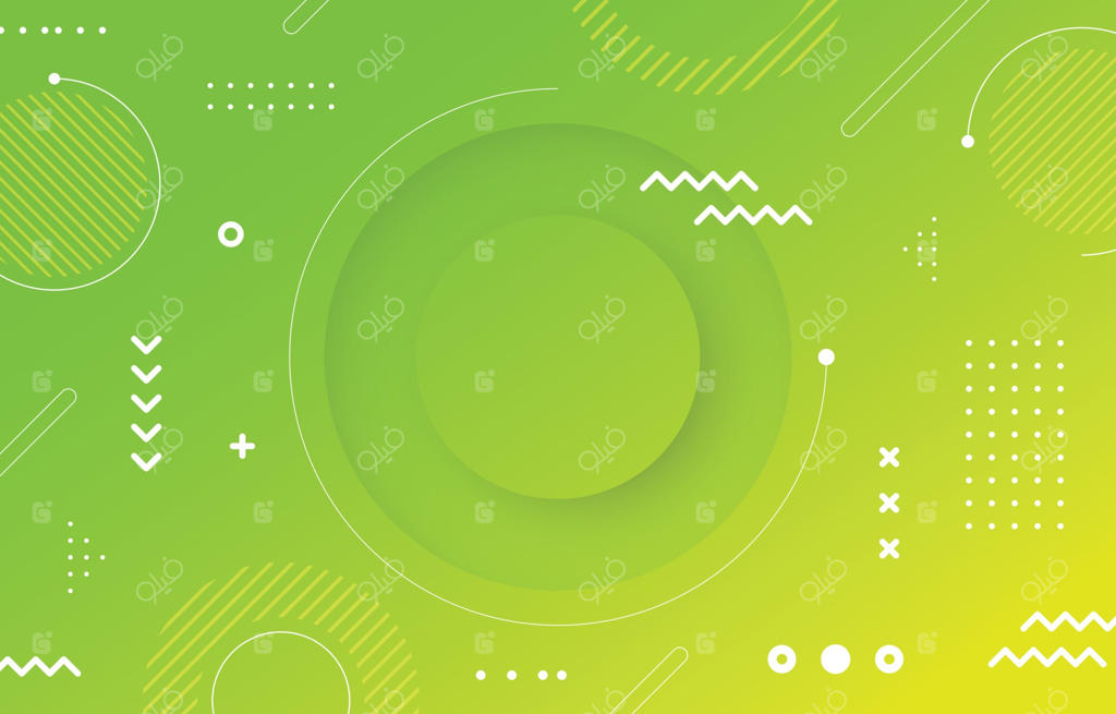 پس‌زمینه انتزاعی سبز