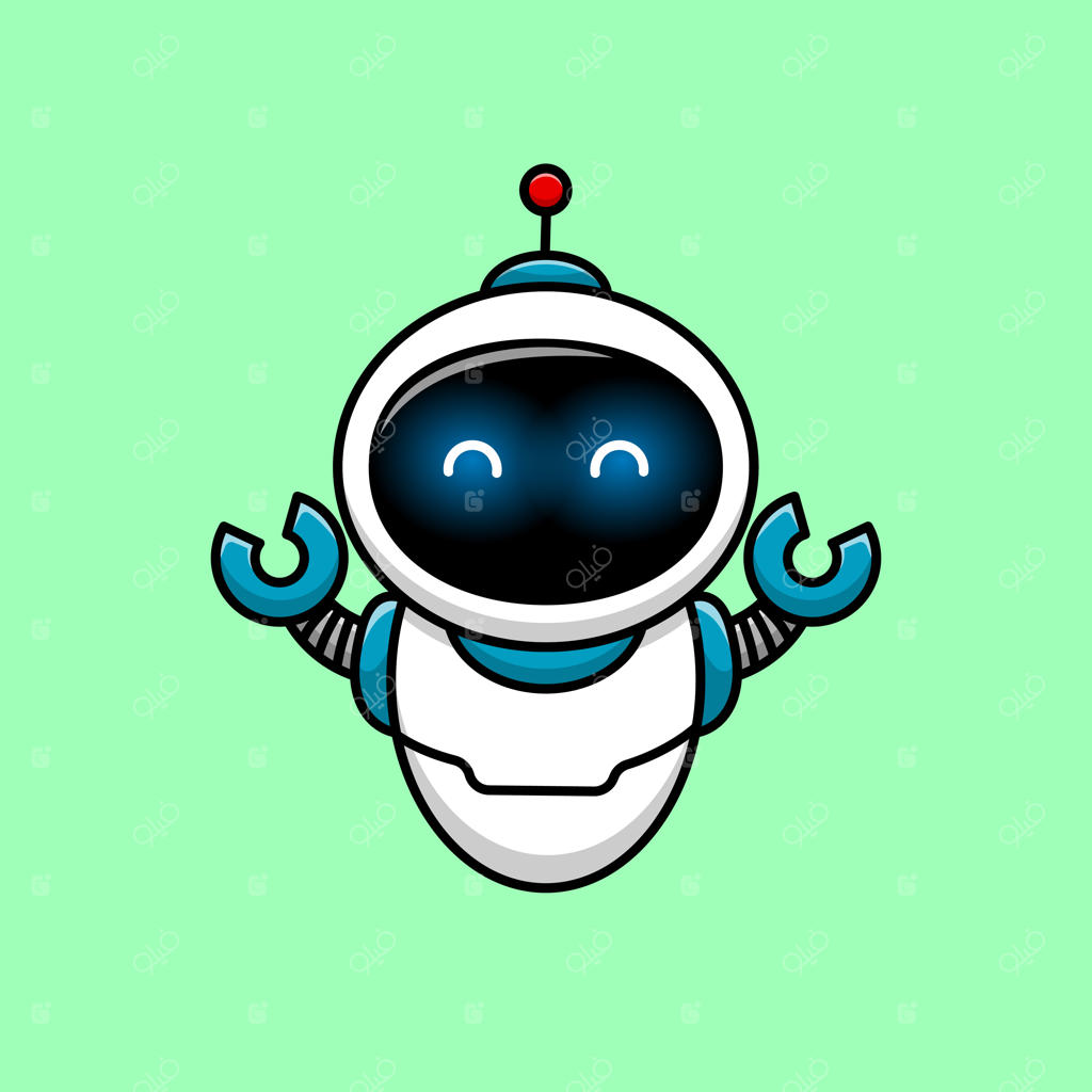 ربات بامزه، شخصیت کارتونی