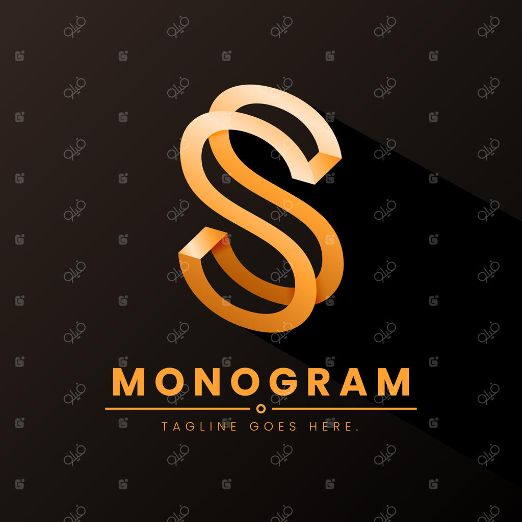 قالب لوگوی گرادینت اس اس