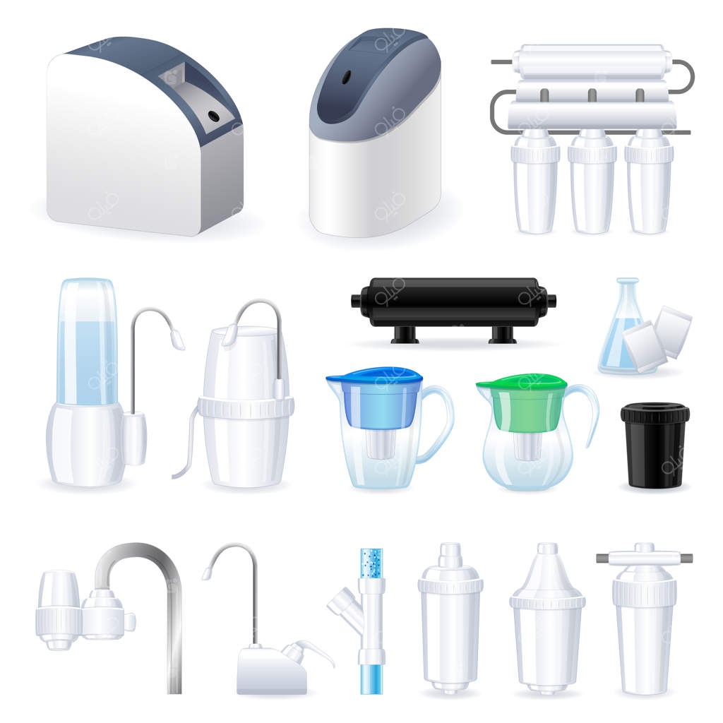 ایکون فیلتر آب: مجموعه کارتونی