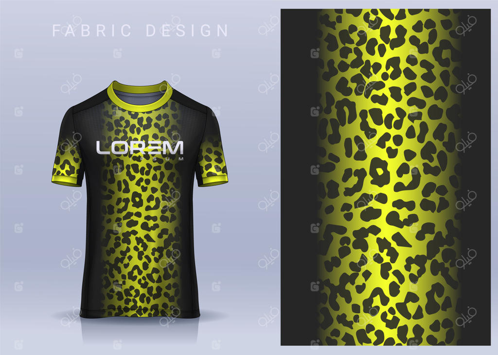 طراحی پارچه و لباس برای پیراهن فوتبال