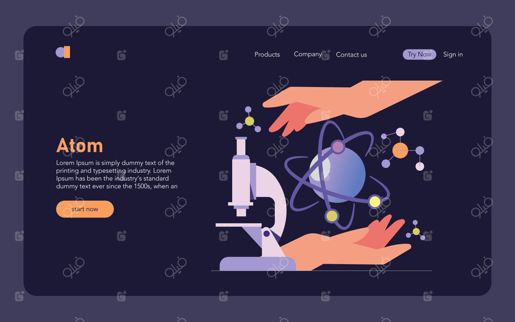 نیروگاه هسته‌ای: یک تصویر ساده و مسطح