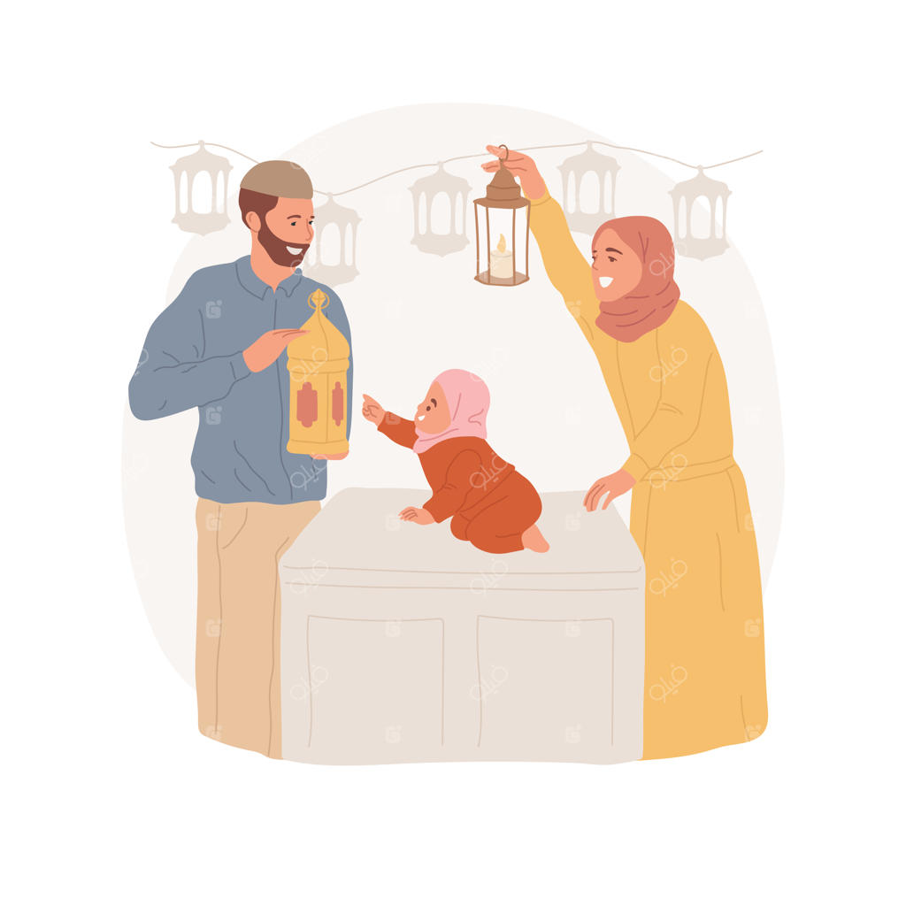 تصویر برداری کارتونی دکوراسیون داخلی خانه