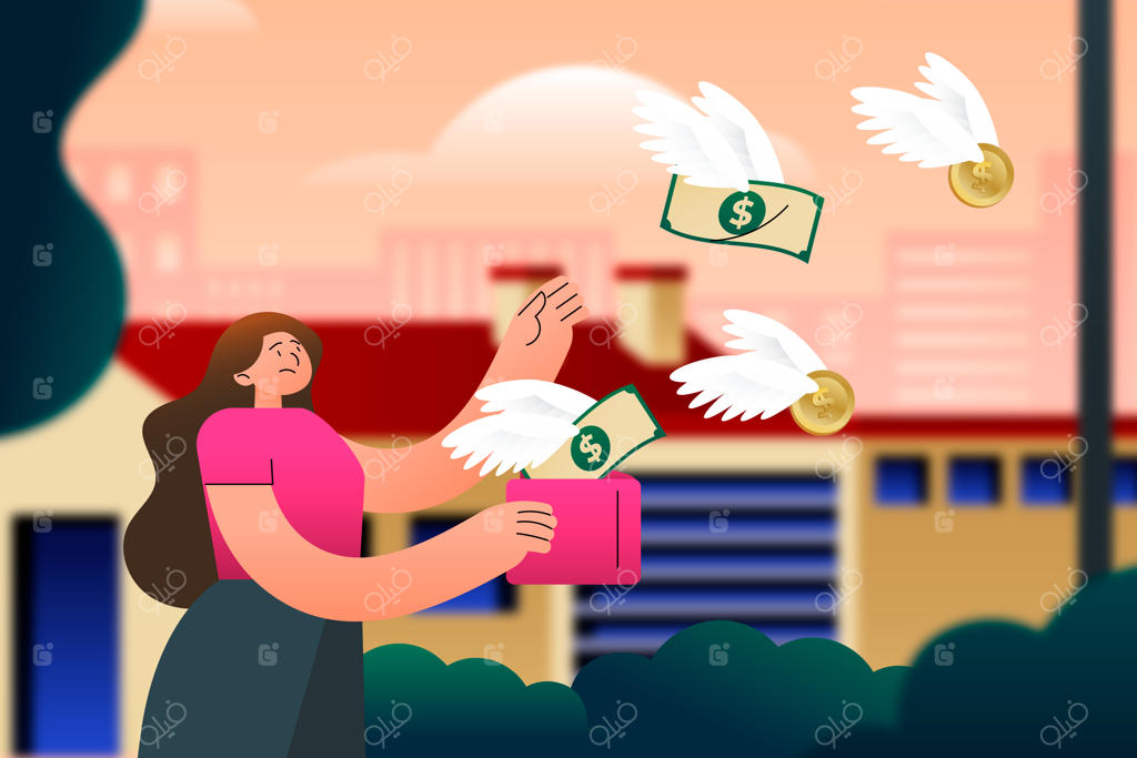 نمایش تصویری از افزایش تدریجی هزینه زندگی