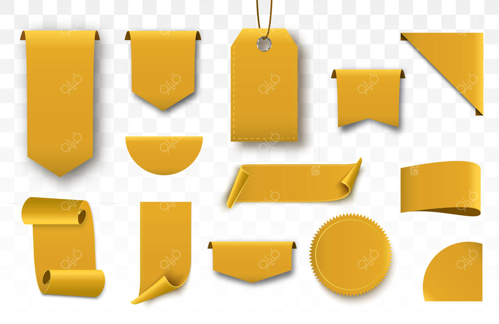 بنر وکتور فروش طلای خالی.