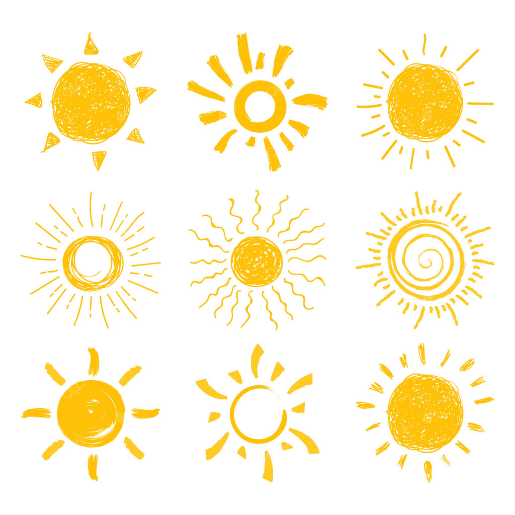 غروب خورشید صاف