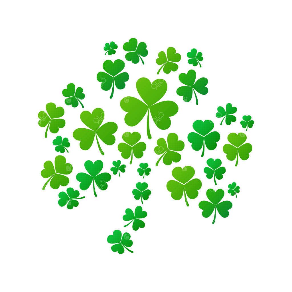 وکتور تصویرسازی مفهومی با طرح شبدر