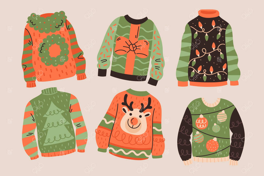 مجموعه سوئیشرت‌های زشت طراحی شده با دست