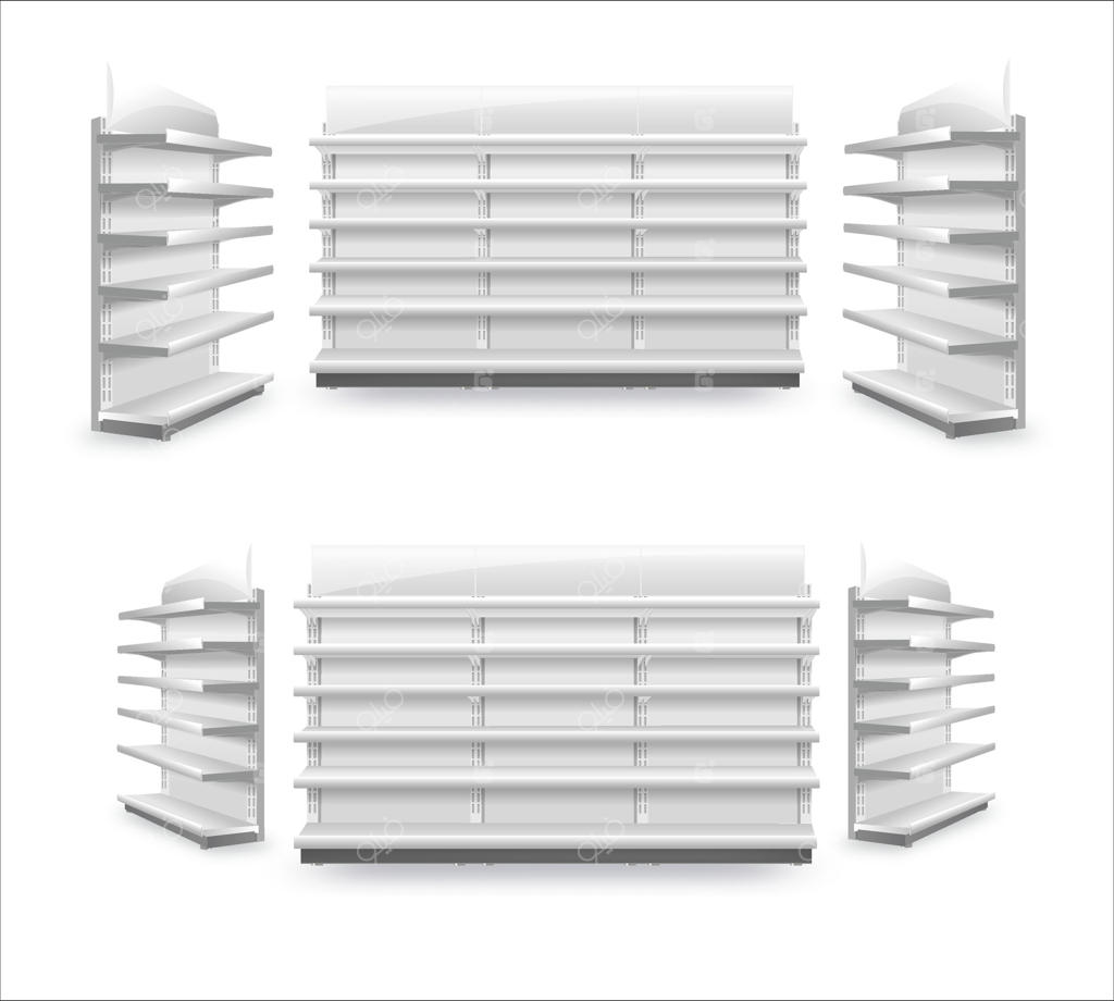 قفسه‌های مدرن فروشگاهی برای