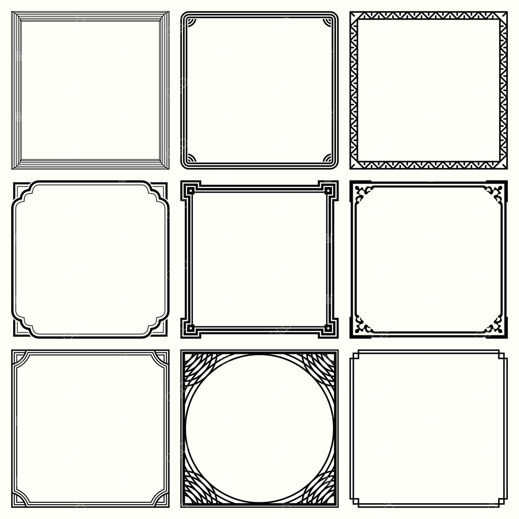 قاب‌های تزیینی (مجموعه ۵۲)