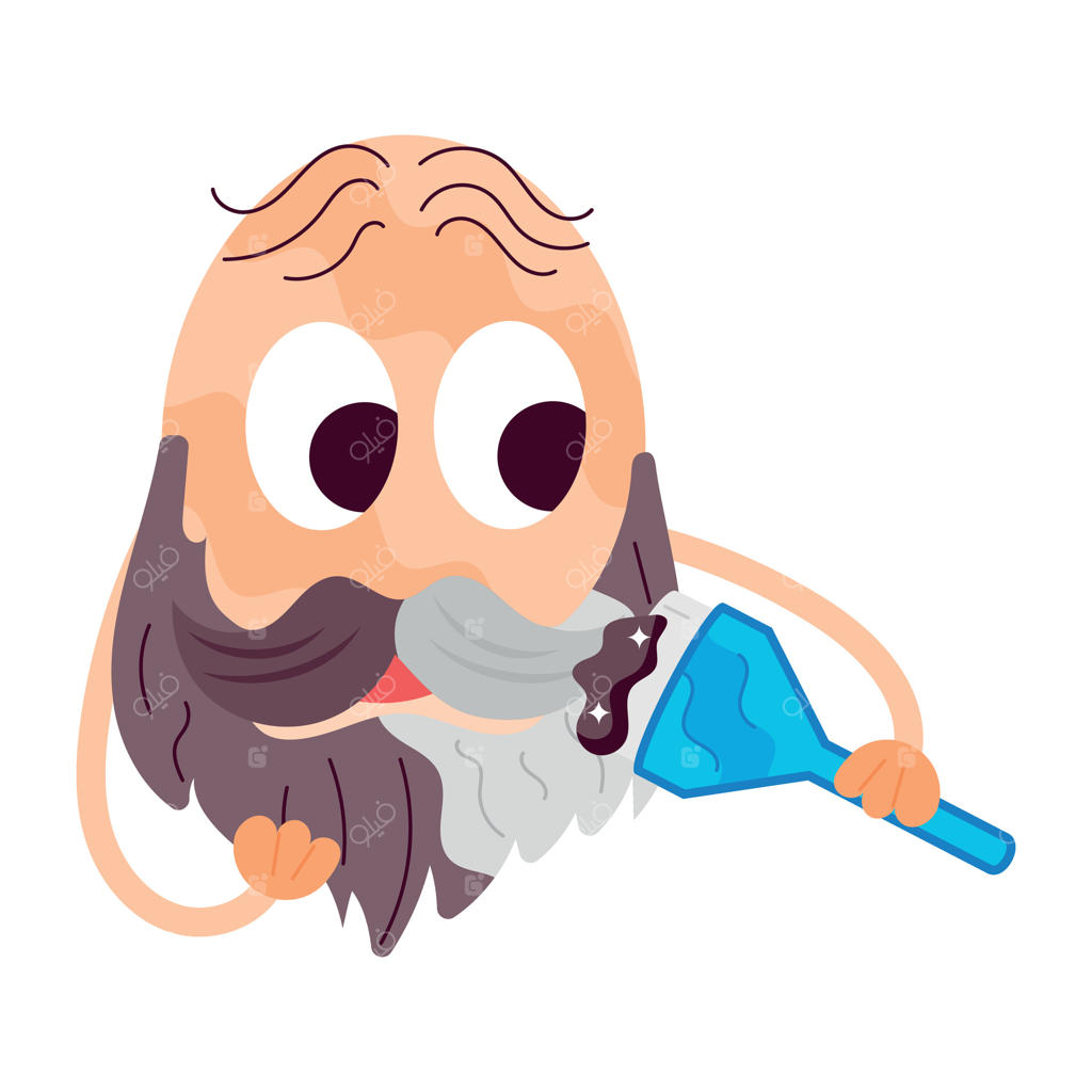 مجموعه برچسب‌های آرایشگاه به سبک فلت