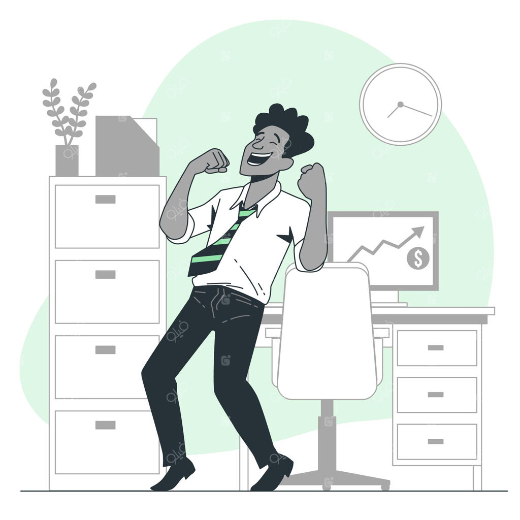 تصویرسازی مفهوم پرشور