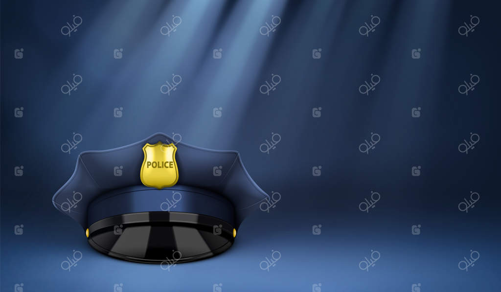 پس‌زمینه کلاه پلیس و اتاق