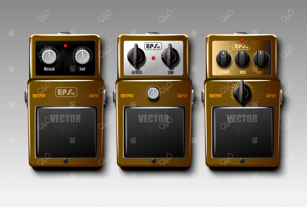 مجموعه‌ای از افکت‌های واقعی برای گیتار