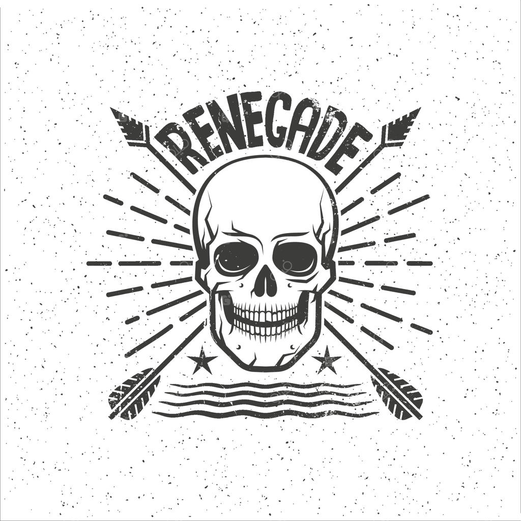 جمجمه با تیرهای ضربدری