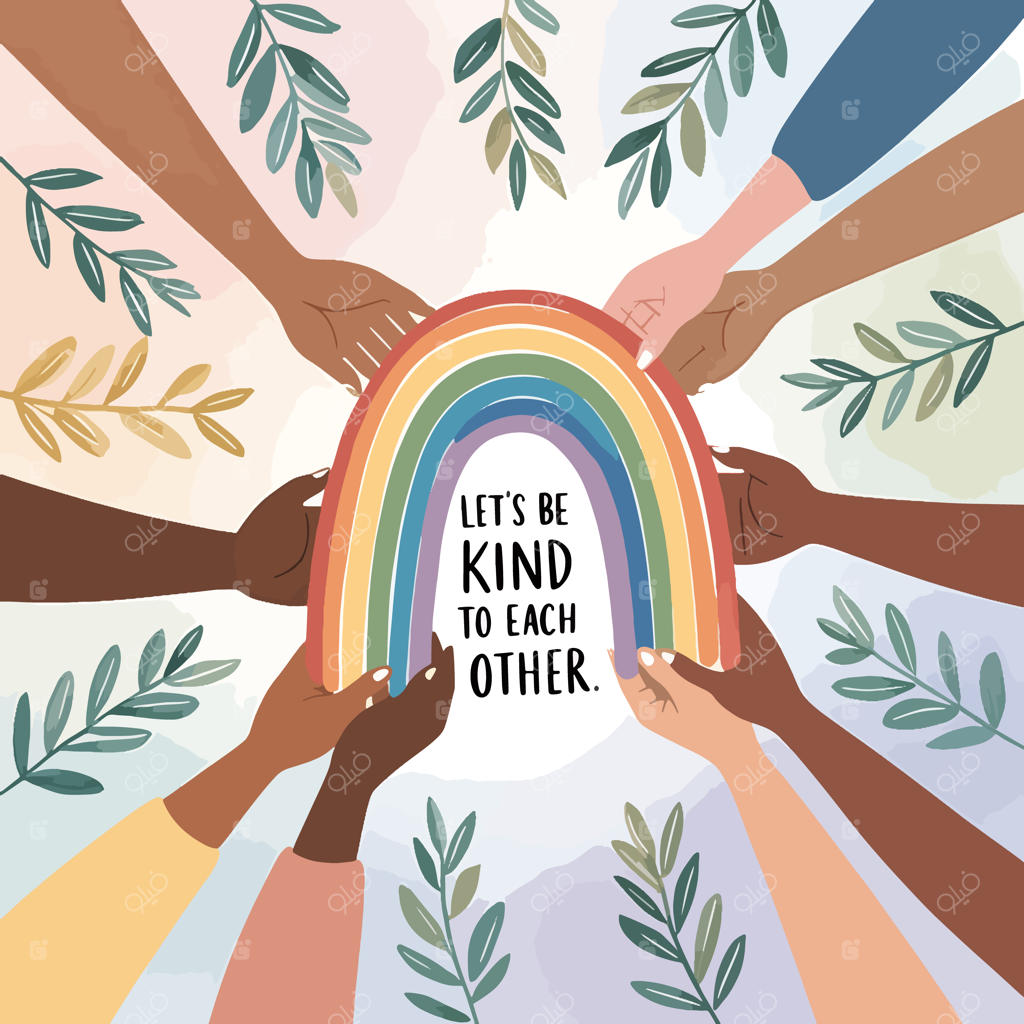 تصویرسازی وکتور جشن روز جهانی مهربانی