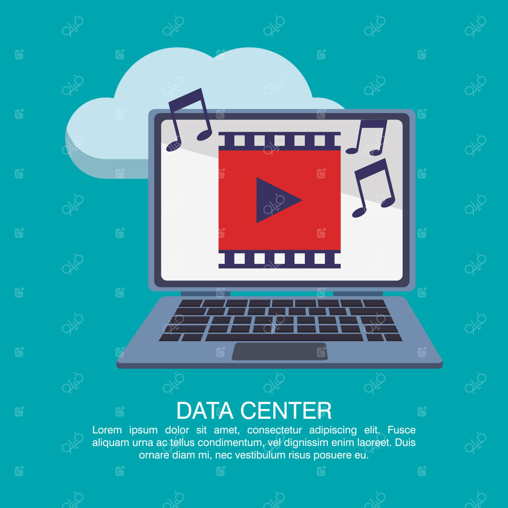 پوستر مرکز داده با اطلاعات کامل